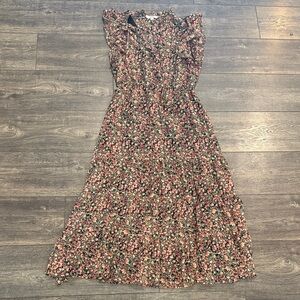 BB Dakota Multicolor Floral Maxi Dress